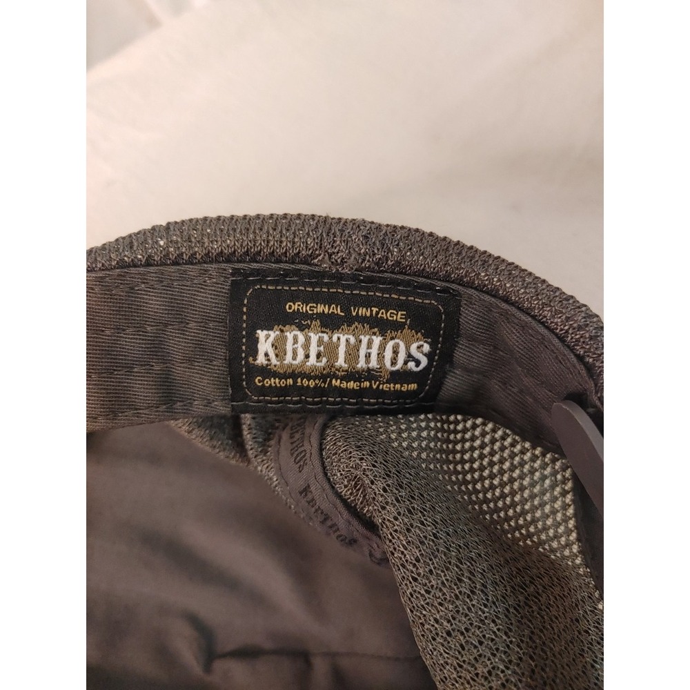 KB Ethos VTG Skull Embroidery Snapback Hat Skulls‎ Adjustable Cap Women Grey - Picture 7 of 8
